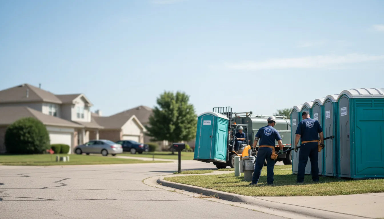 Porta Potty Rental in Commiskey, IN near me